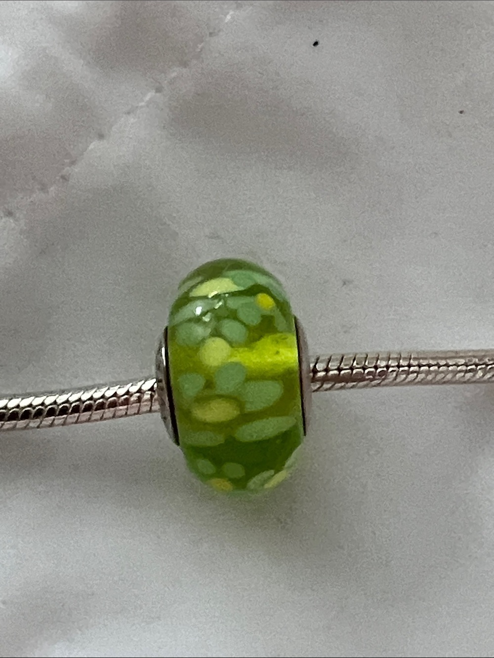 Pandora XL Green Murano